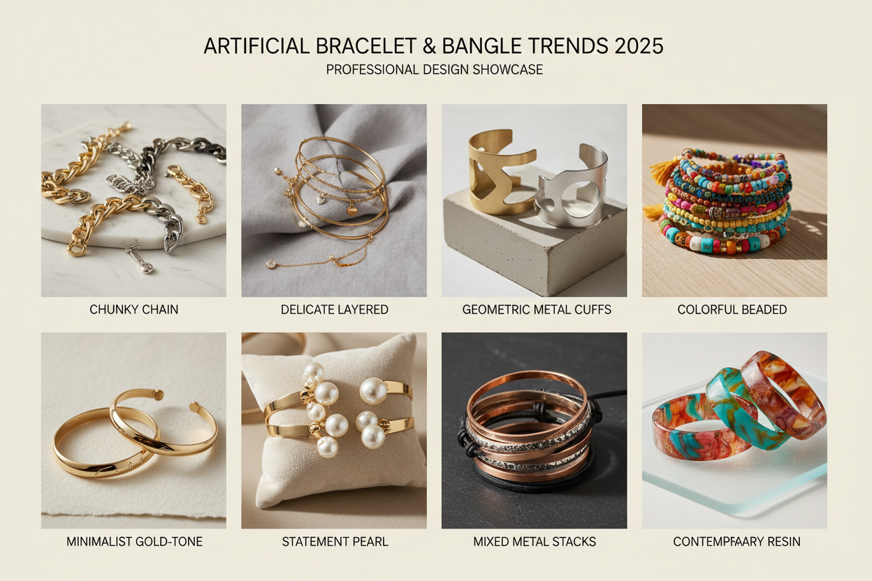 Latest Artificial Bracelet & Bangle Trends